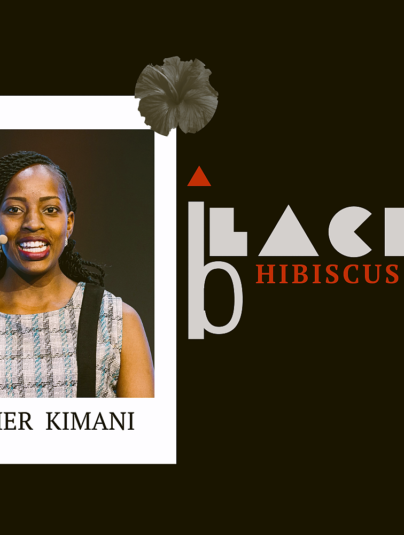 ESTHER KIMANI BLACK HIBISCUS