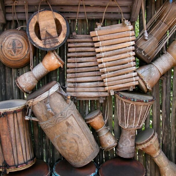 Talking drum and African rhythms neuroscience