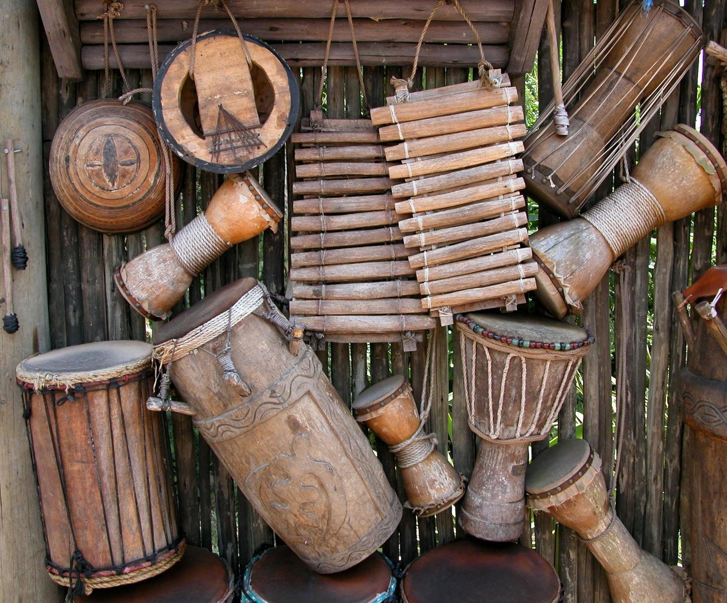 Talking drum and African rhythms neuroscience