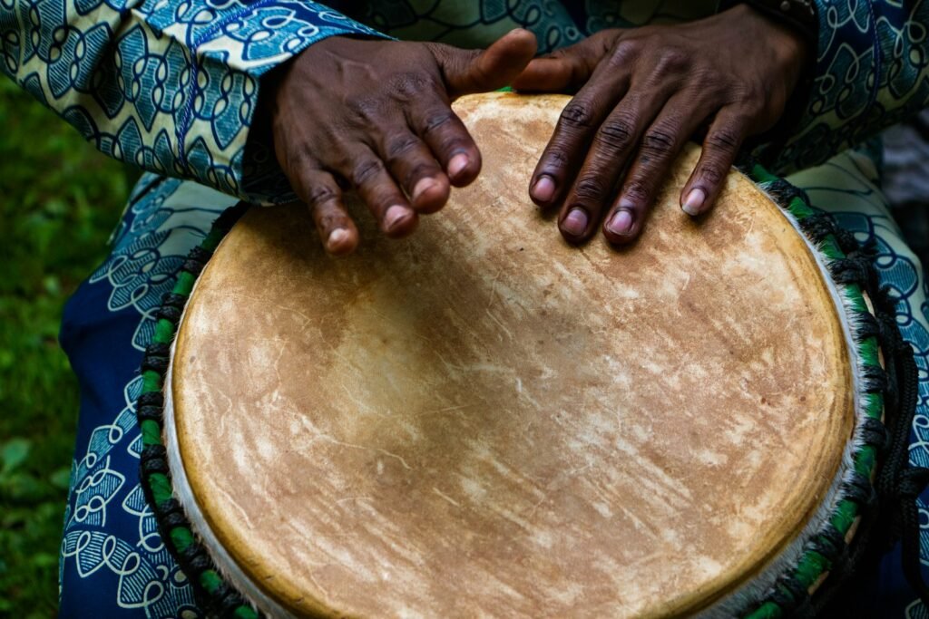 African rhythms and the brain community drumming
