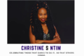 Christine S Ntim