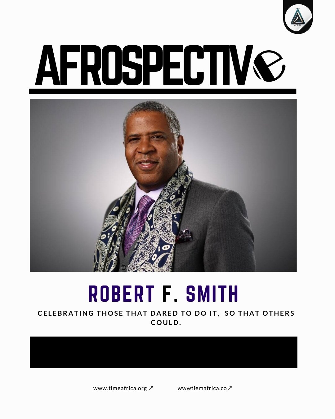 Robert F Smith I am AfroNoueau 100