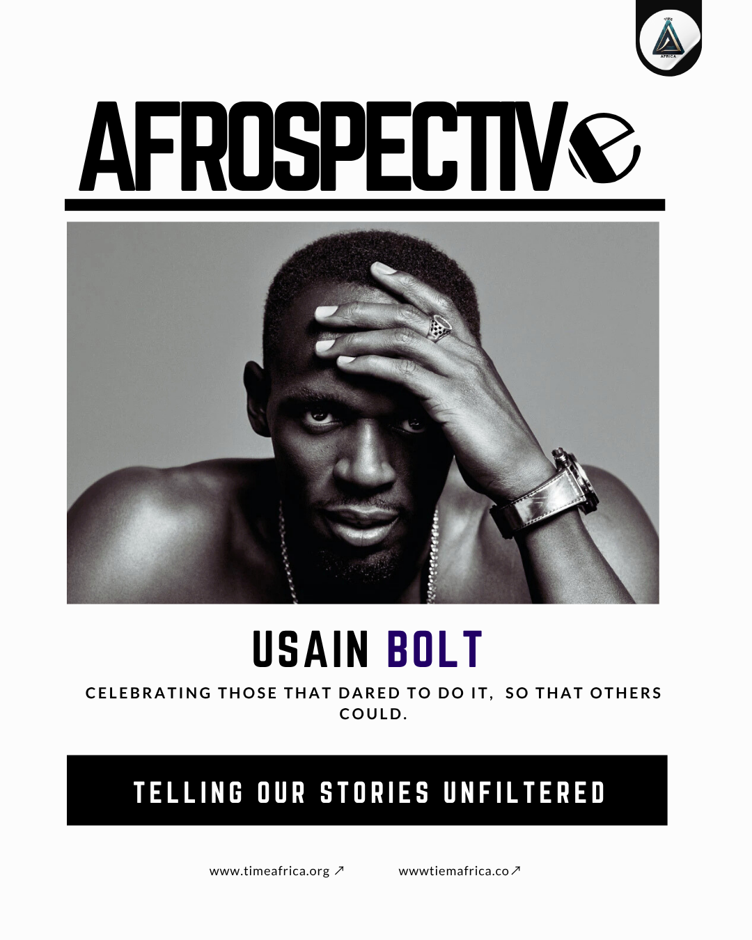 Usain Bolt AfroNouveau100 Time Africa