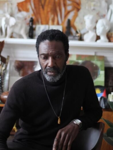alt="Alvin Kofi AfroNouveau portrait painting depicting Black British identity"