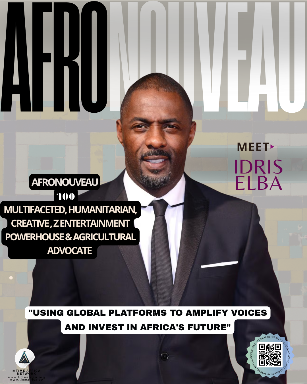 Idris Elba AfroNouveau100