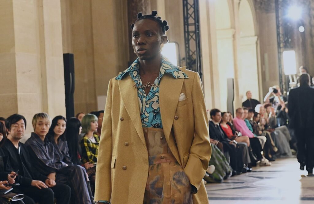 Blaqbonez on Paris runway 2025