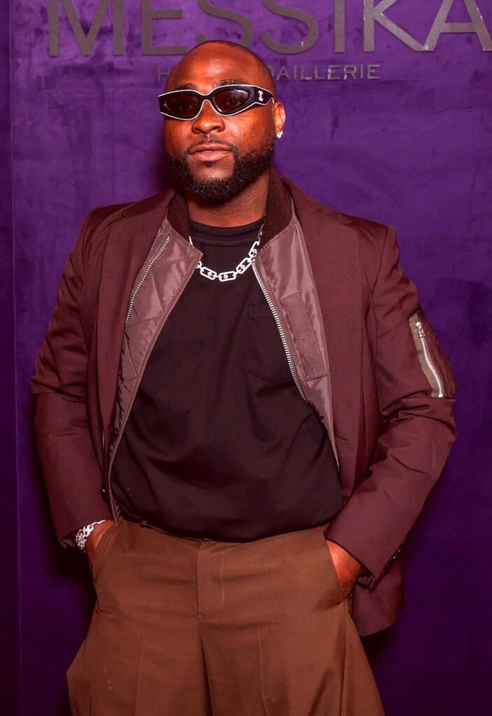 Davido at Paris Fashion Week 2025