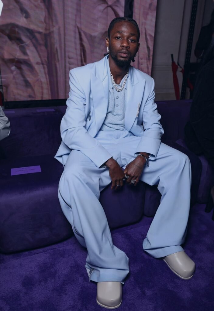 Omah Lay Paris Fashion Week Africa