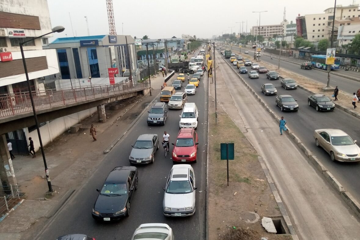 Moove Nigeria exit backdrop: traffic at Maryland, Lagos, where ride-hailing drivers work